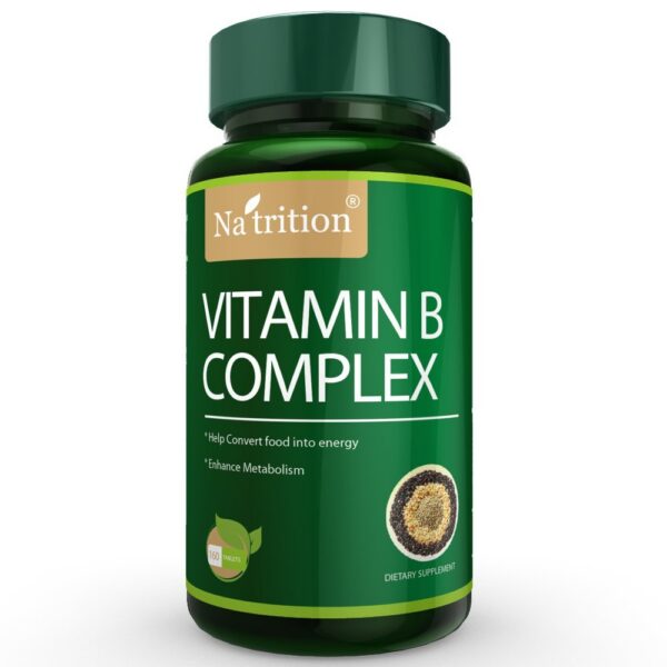 Version 1.0.0 Frasco de Na'trition Vitamin B en tabletas