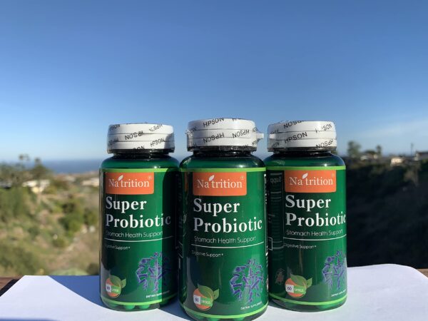 natrition suplemento probiótico salud estómago 600 mil millones