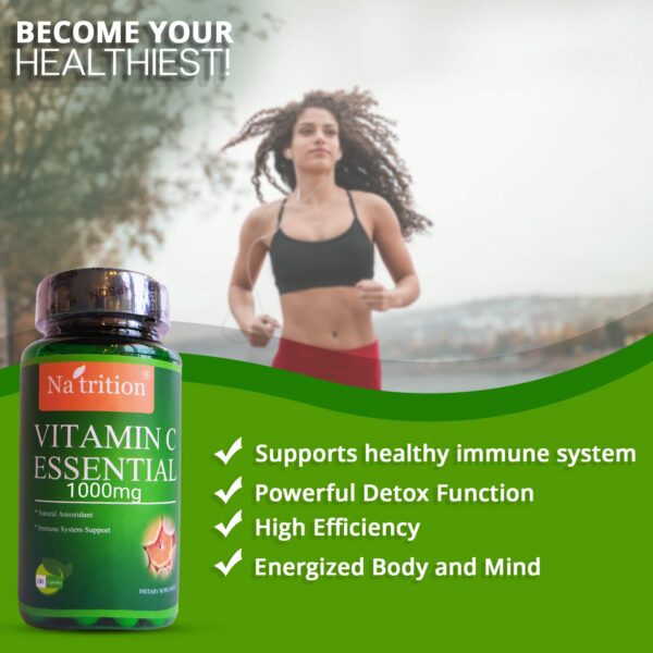 Cápsulas de vitamina C en blister