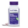 Natrol Biotina 10000mcg frasco 200 tabletas