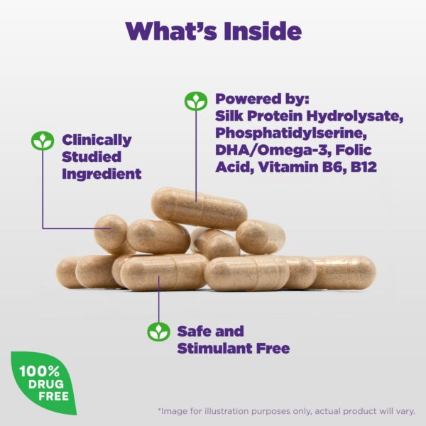 Caja y frasco Natrol Cognium Complete