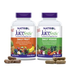 Version 1.0.0 Natrol JuiceFestiv cápsulas de frutas y verduras