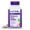 Tabletas Natrol melatonina disolución rápida sabor fresa