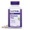 Frasco Natrol Melatonina 3 mg 240 tabletas para sueño