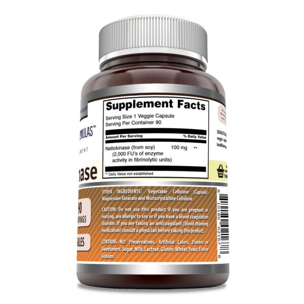 Version 1.0.0 Cápsulas vegetales nattokinasa