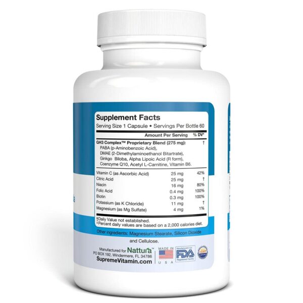 Etiqueta frontal Nattura G-H3 Ultra