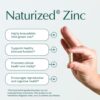 Etiqueta frontal Natura Health zinc