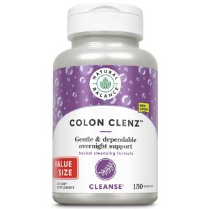 Supplemento Natural Balance Colon Clenz para limpieza intestinal