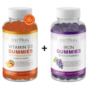 Natural BioScience Gomitas D3 K2 frontal