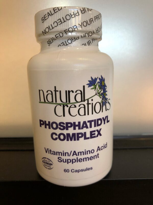 Natural Creations Phosphatidyl Complex suplemento vitamina B6 y minerales
