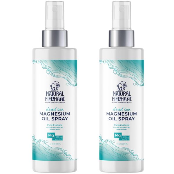 Natural Elephant Dead Sea Magnesium Oil Spray frontal