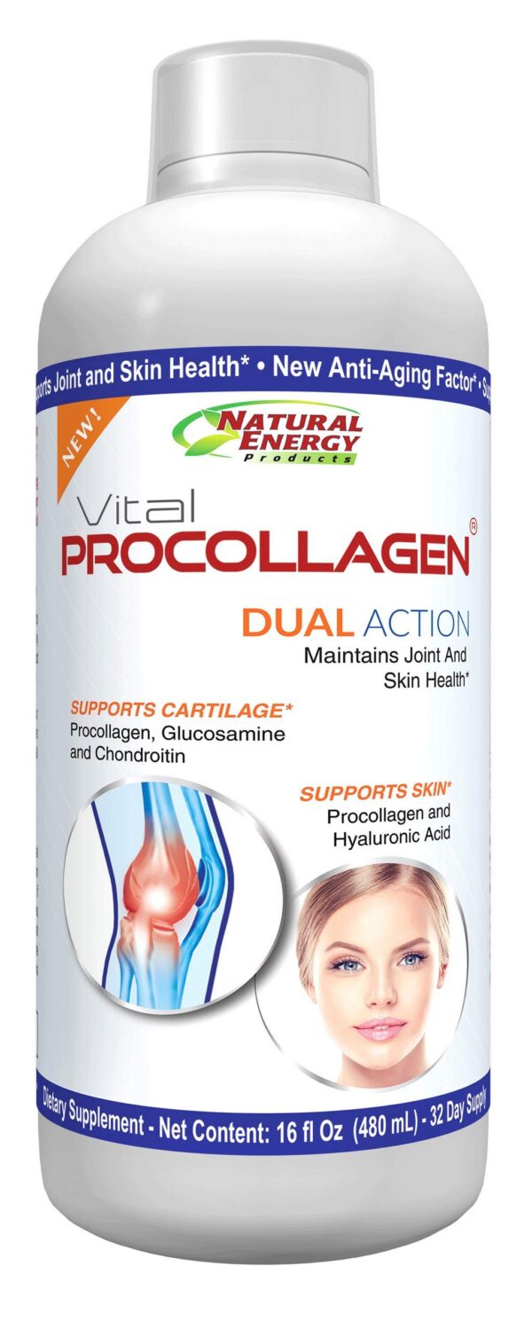 Frente de botella Natural Energy Vital Procollagen Snickerdoodle