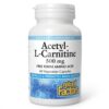 Natural Factors acetil L-Carnitina 500 mg cápsulas frasco