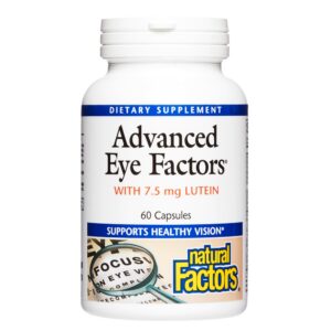 Natural Factors Advanced Eye Factors frasco