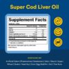 Natural Factors Cod Liver Oil cápsulas