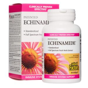 Natural Factors Echinamide suplemento equinácea inmunidad