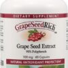 Natural Factors extracto semilla de uva botella 60 cápsulas