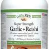 Natural Factors GarlicRich ajo y reishi cápsulas 120 vegetarianas