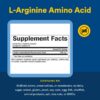 Frasco de cápsulas vegetarianas L-Arginina