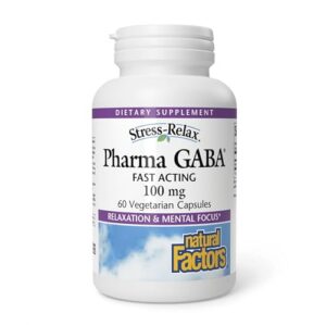Version 1.0.0 Caja de Natural Factors Pharma GABA
