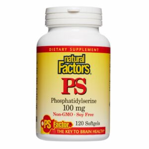 Frasco Natural Factors Phosphatidylserine 120 softgels