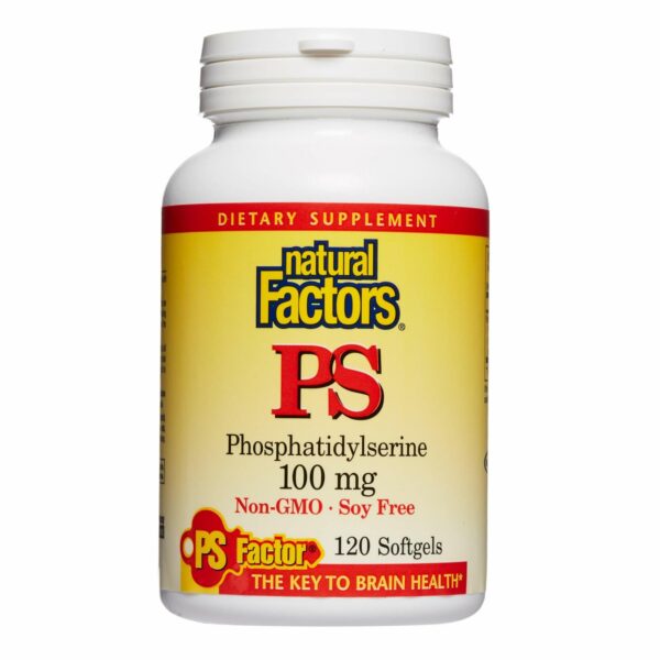Frasco Natural Factors Phosphatidylserine 120 softgels