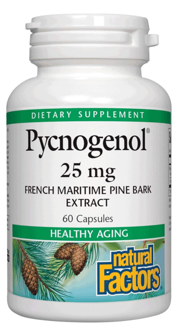 Natural Factors Pycnogenol 25 mg cápsulas 60 unidades suplemento