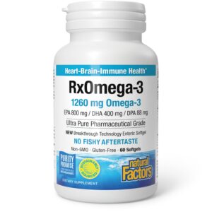 Frente de RxOmega-3 Factors Natural Factors