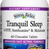 Natural Factors Stress-Relax Tranquil Sleep 60 tabletas masticables