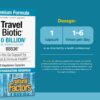 Cápsulas TravelBiotic apiladas
