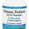 Natural Factors Ultimate probiótico 12 cepas 60 cápsulas vegetales