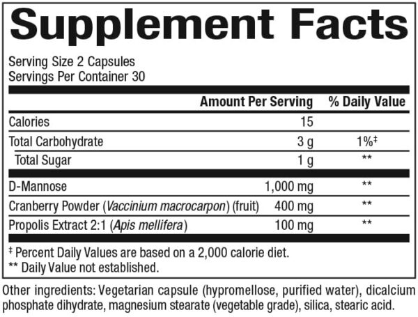Etiqueta de D3 y K2 detalle