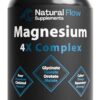 Natural Flow 4X Magnesio frasco frontal