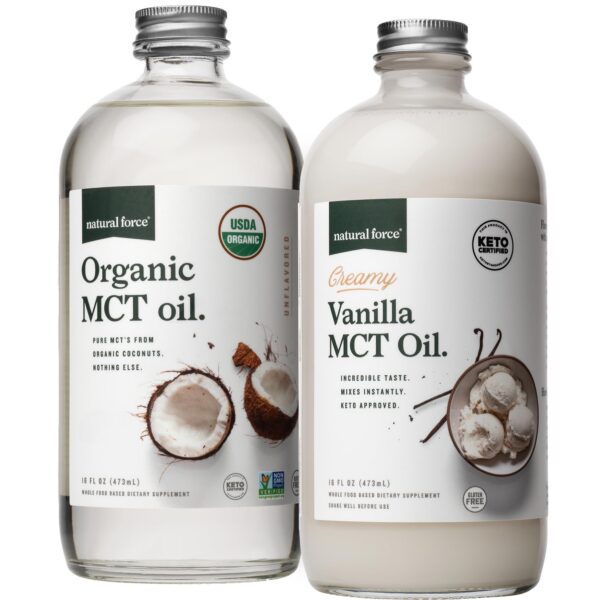 Natural Force MCT Creamy Vanilla botella