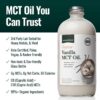 Etiqueta de Natural Force MCT Oil vainilla