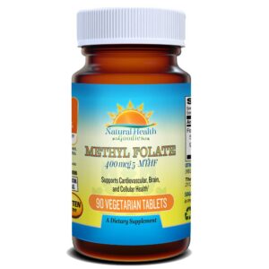 Natural Health Goodies folato activo 5-MTHF 90 tabletas