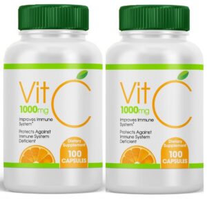 Version 1.0.0 Natural Lab vitaminas c 2 botellas 200 cápsulas