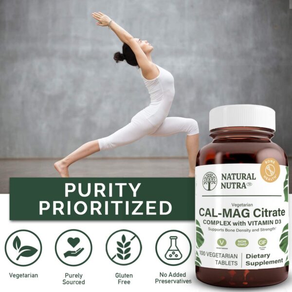 Ingrediente principal calcio y magnesio citrato