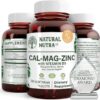 Natural Nutra calcio magnesio zinc frasco