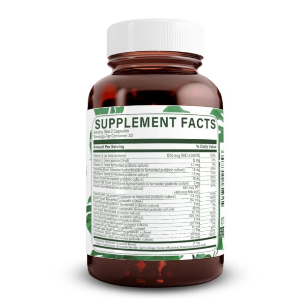 Version 1.0.0 Cápsulas multivitamínicas Natural Nutra para hombres y mujeres