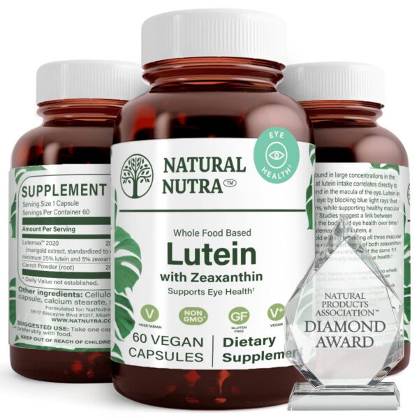 Frasco Natural Nutra Lutein & Zeaxanthin