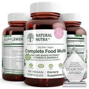 Botella Natural Nutra multivitamínico completo 60 cápsulas