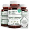 Botella Natural Nutra probiótico quattro para salud digestiva
