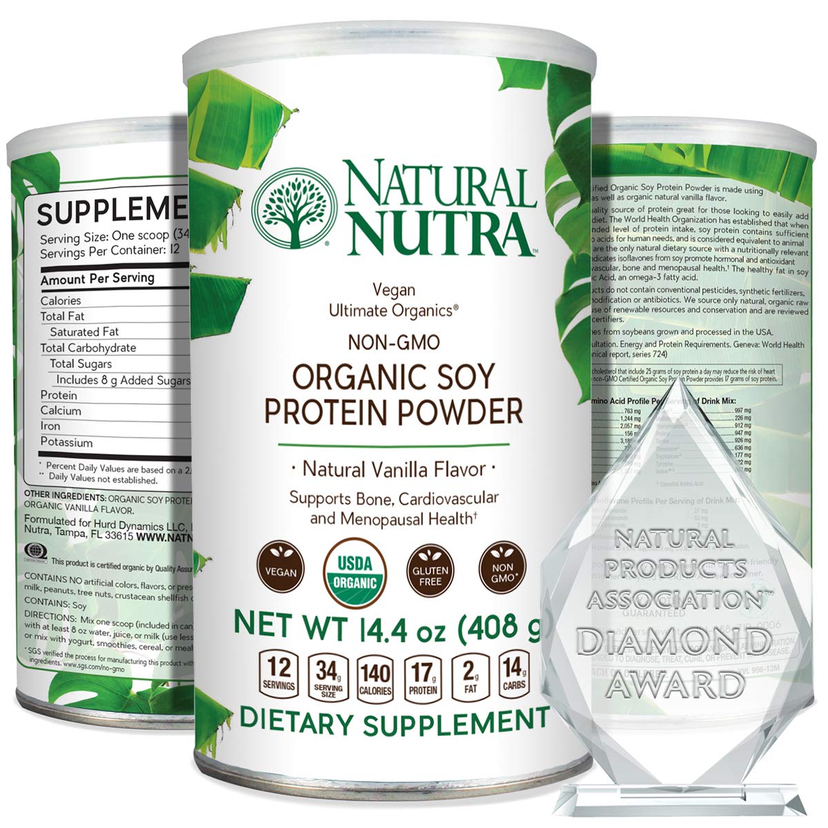 Natural Nutra Soy Protein Powder