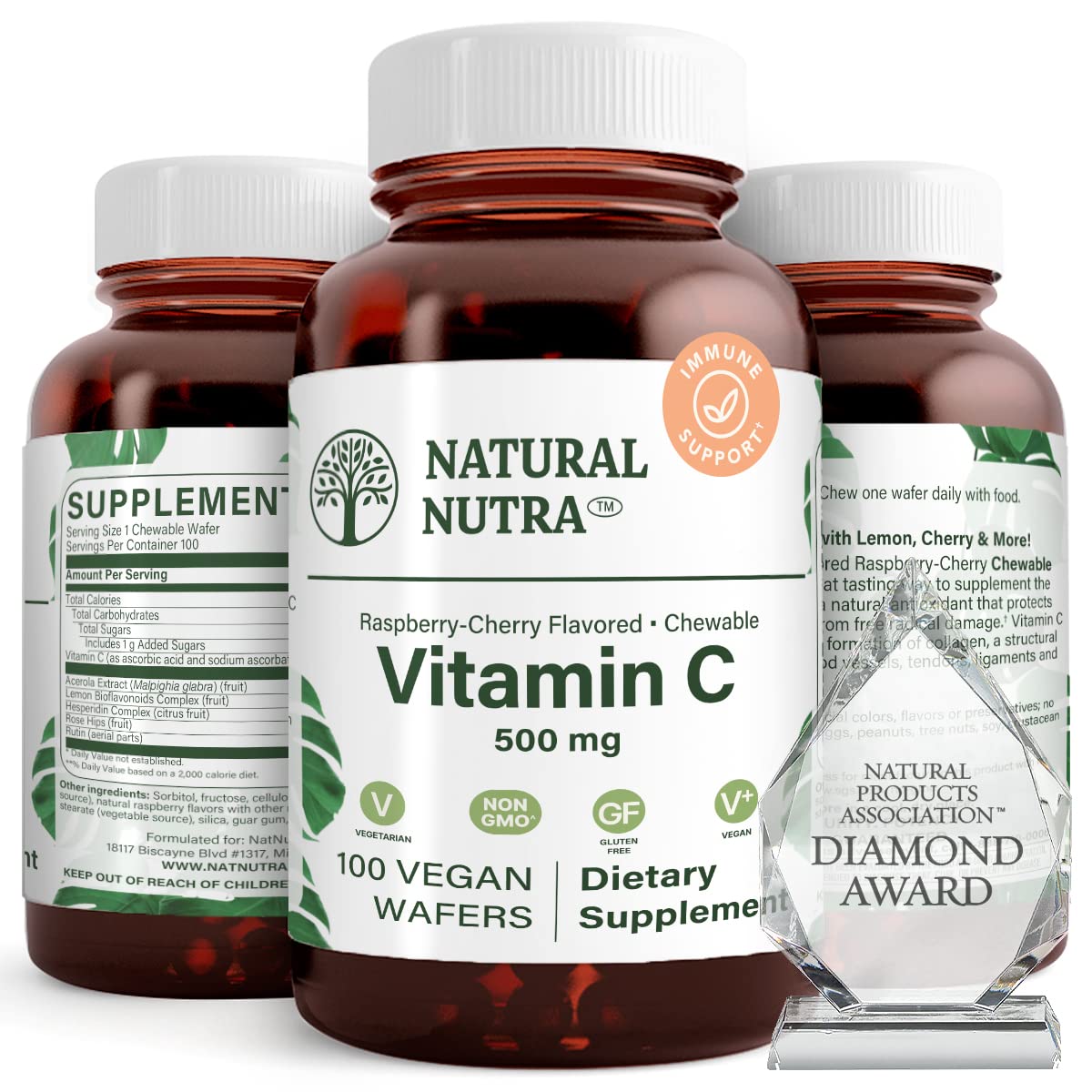 Natural Nutra Vitamin C, 500 mg
