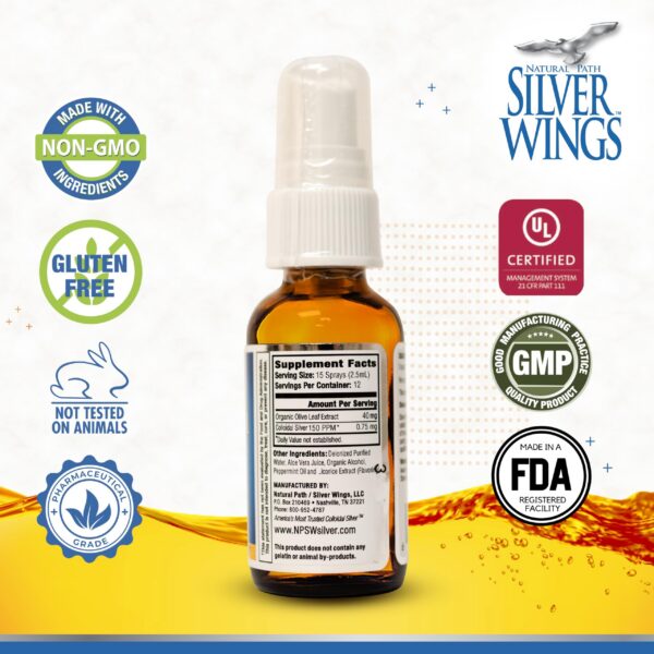 Etiqueta del producto en frasco ámbar