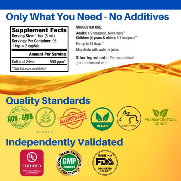 Etiqueta frontal de Natural Path Silver Wings