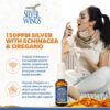 Version 1.0.0 Natural Path Silver Wings plata coloidal spray para sistema inmune