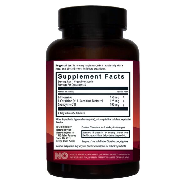 Version 1.0.0 Etiqueta de ingredientes CoQ10-ZEN