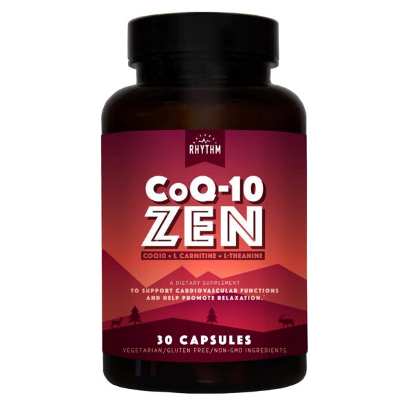 Natural Rhythm CoQ10-ZEN frasco frontal
